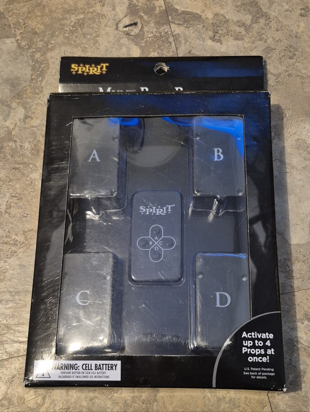 Spirit Halloween Multi Prop Remote Control For 4 Props Animatronics Brand New